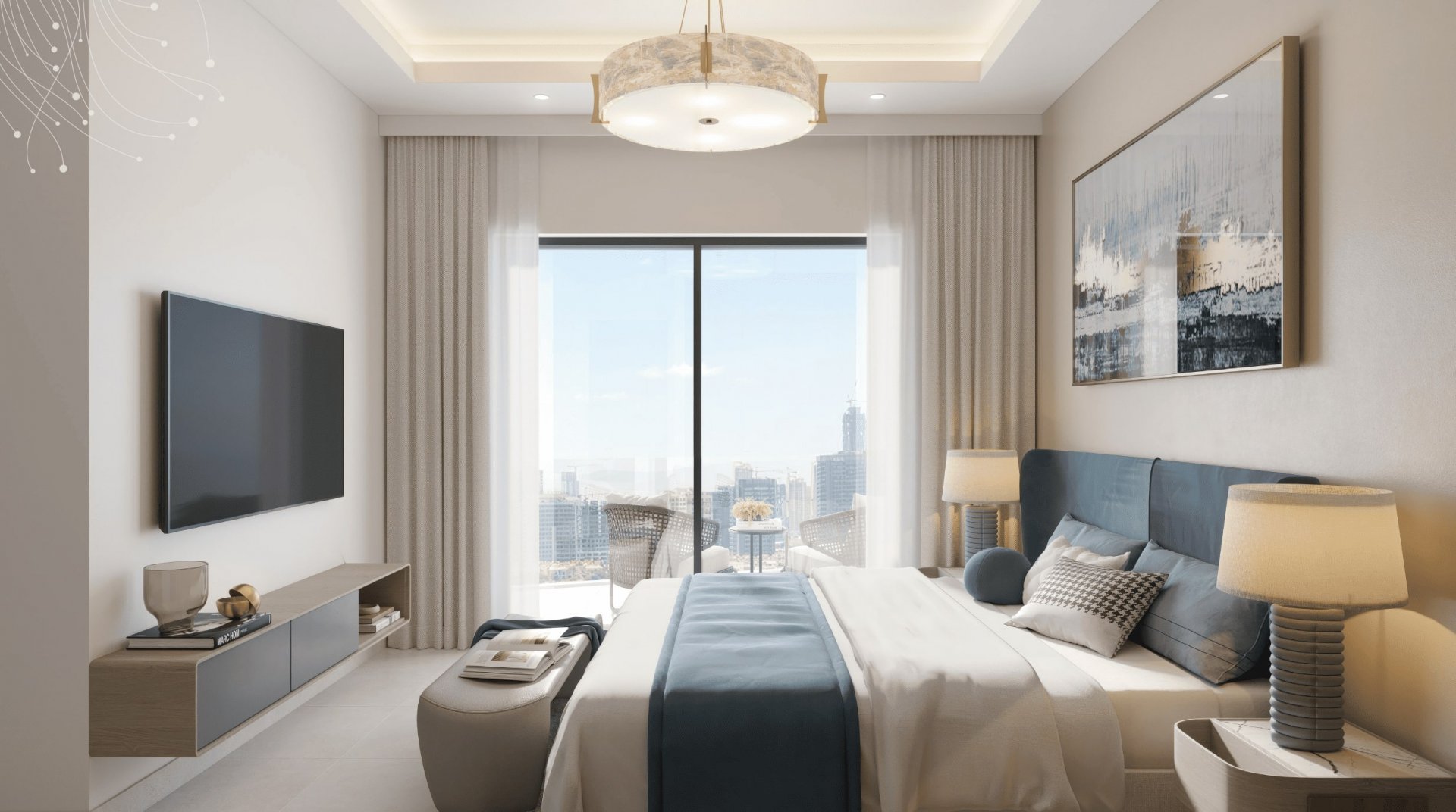 Квартира 2 спальни в Ajman Pearl Tower C1, №. 11010